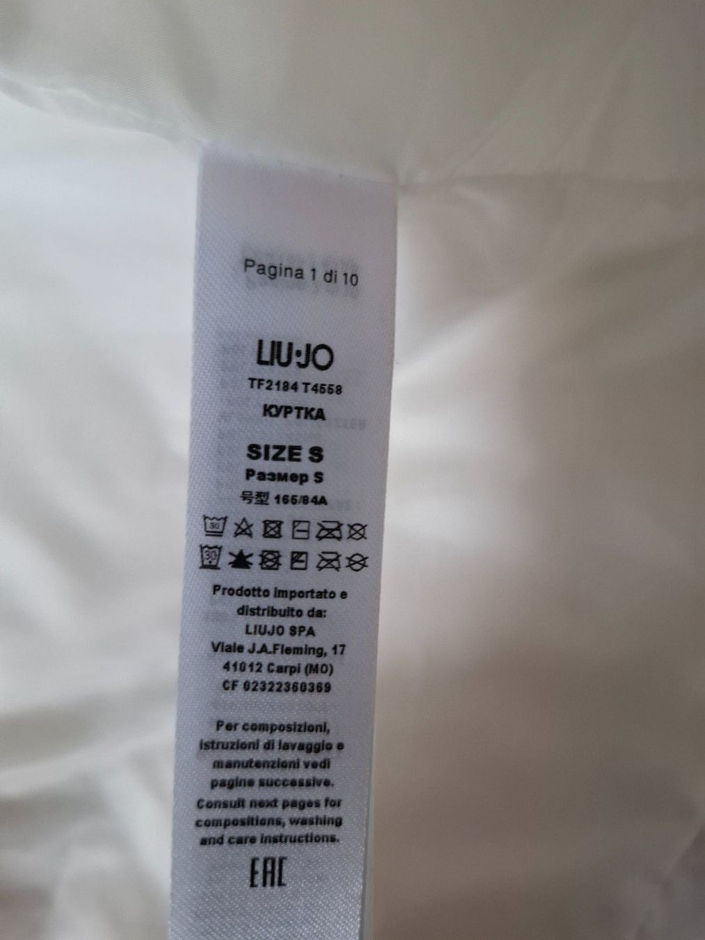 Liu Jo Giacche: Liu Jo, Winterjacke, beige, Gr. S – Nuovo (secondo la descrizione) da Ipsach venduto da Tapsi2 7