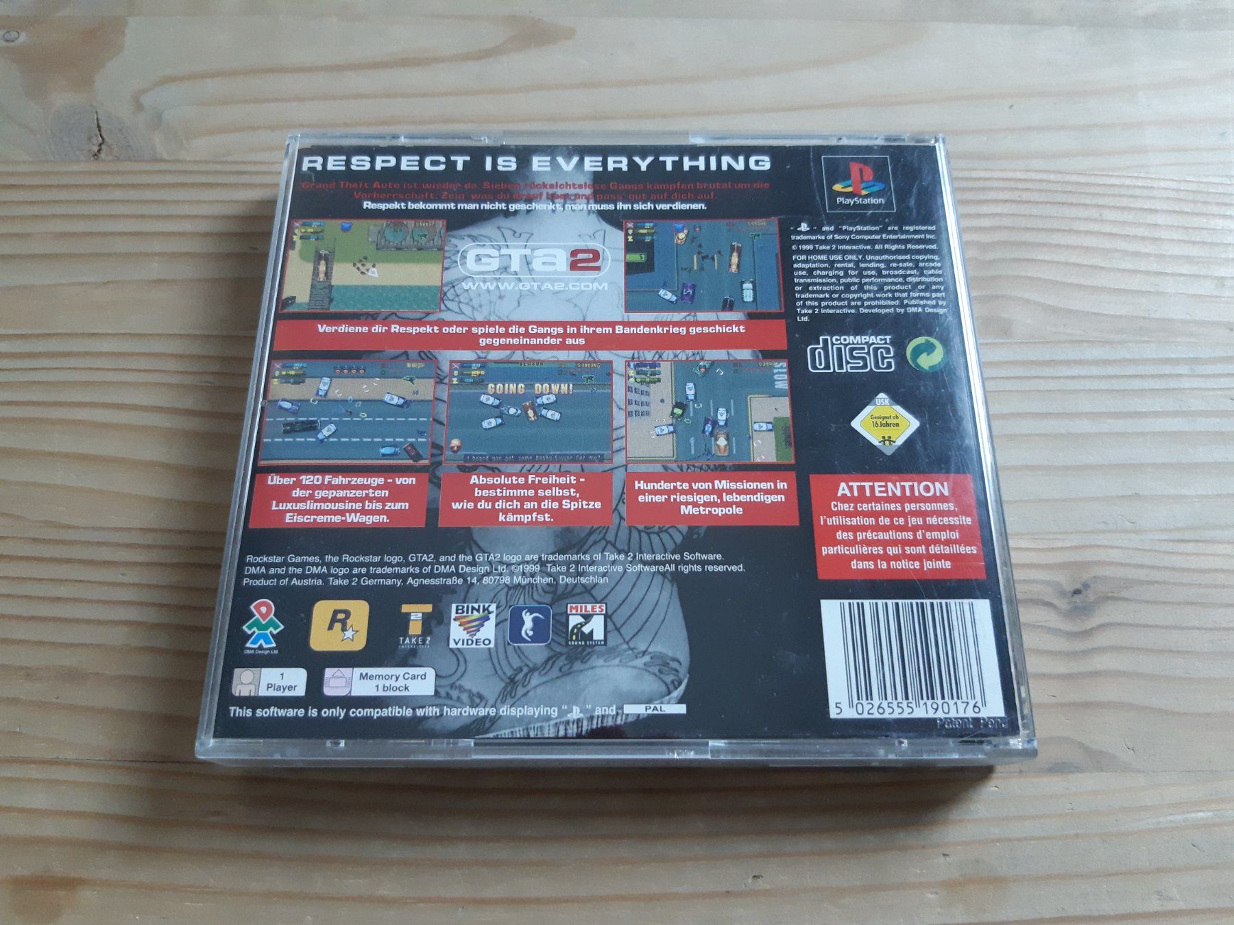 Sony Giochi: GTA 2 Grand Theft Auto 2 PS1 – Usato da Welschenrohr venduto da  2
