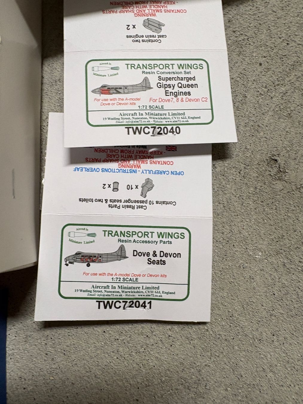 Kit di modellismo & Modellini statici: 1/72 DH.104 DOVE MIT ZUBEHÖR – Usato da MÜHLEDORF/SO venduto da tru_wsv8 2