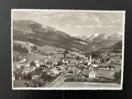 AK SG Nesslau mit Churfirsten (Toggenburg)