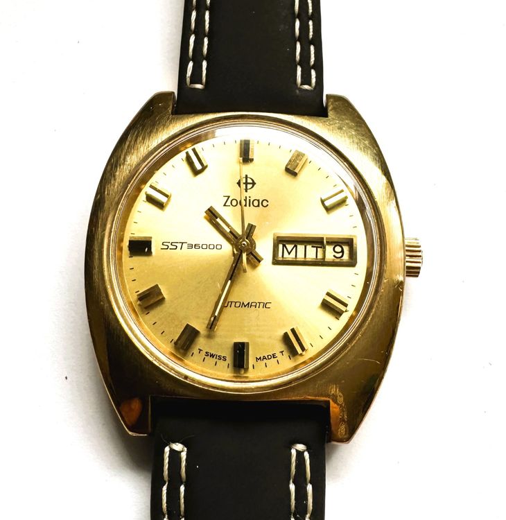 Zodiac Orologi: Vintage Zodiac SST 36000 Automatik Herrenuhr, Top Zustand! – Usato da Hombrechtikon venduto da Oldclock