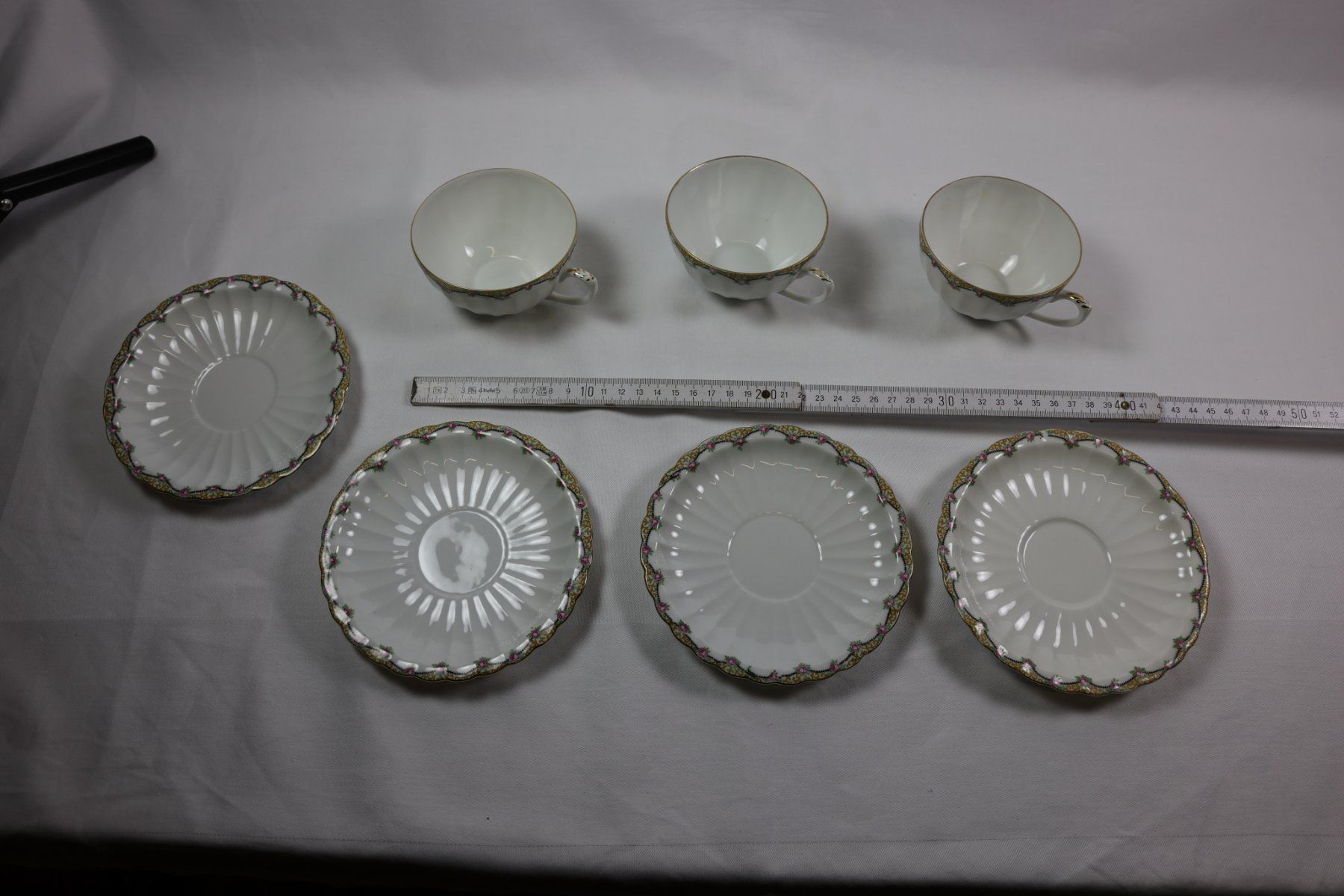 Set di piatti: 3 Vintage Teeservice, von Suisse Langenthal – Usato da Wald ZH venduto da Martin79