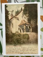 Ansichtskarte Rigi Kaltbad Kapelle um 1900 beschrieben