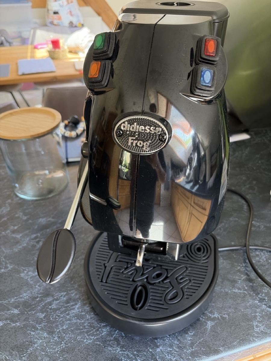 Macchine per caffè & Macchine per espresso: Diddese Frog ESE Pad Kaffeemaschine schwarz – Usato da Wittnau venduto da thg11