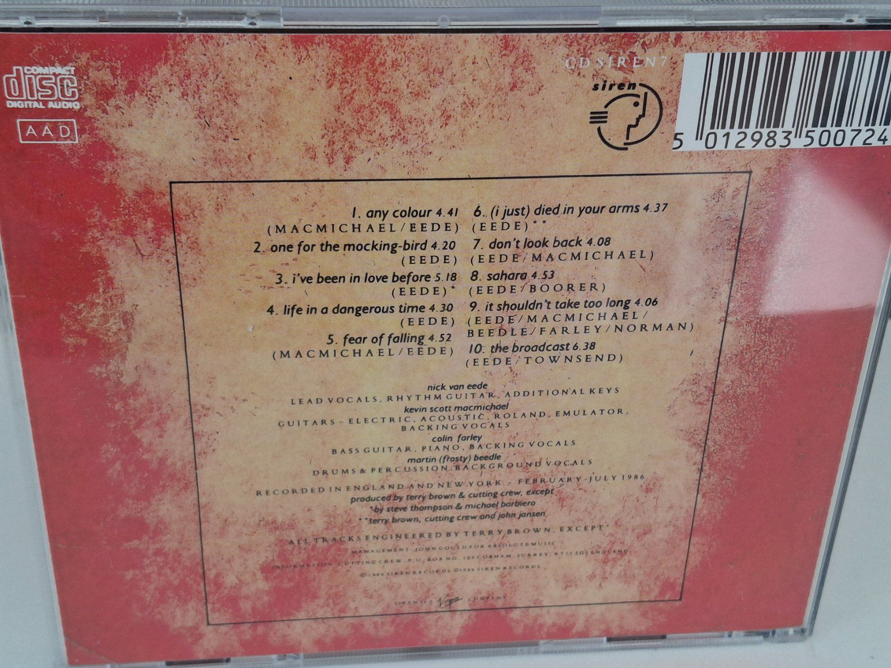 CD: CD Cutting Crew - Broadcast 😎 – Usato da Aarberg venduto da Jackup1 1