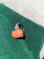 Edelstahl Ring mit  stein Neue