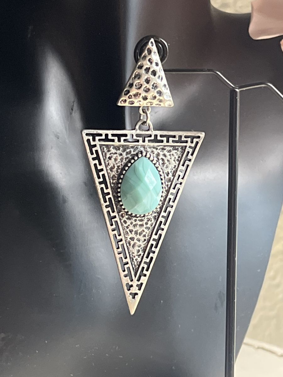Orecchini pendenti & Orecchini a lobo: Ohrringe Türkis Boho Ethno – Usato da Seon venduto da Sunny-Schmuck78 1