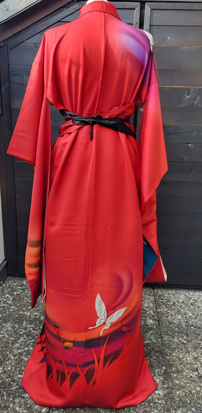 Kimono: Kimono red – Nuovo (secondo la descrizione) da Fribourg venduto da VictoriaShop7 1