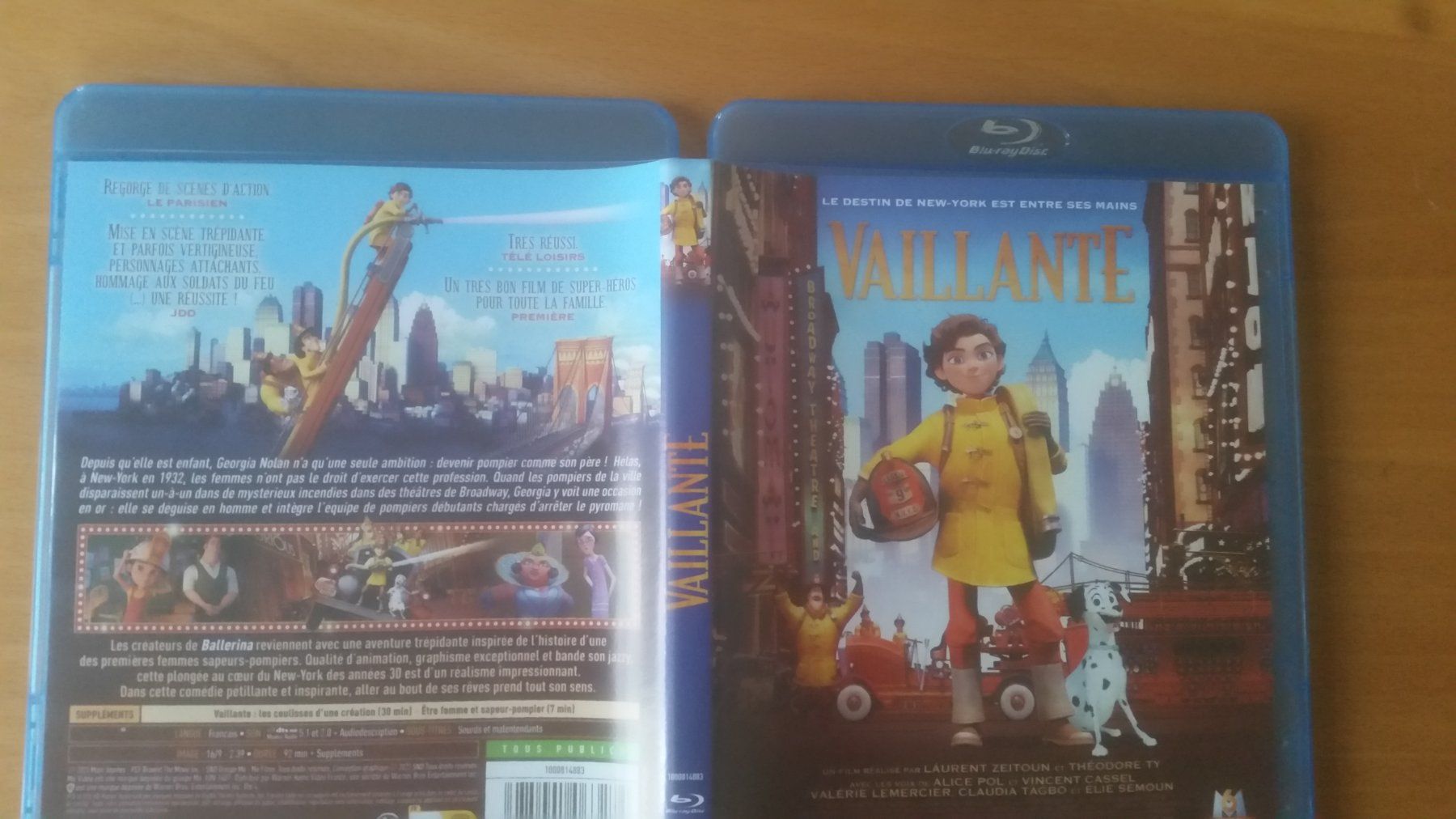 Alle DVDs: Blu-ray Vaillante      En français – Gebraucht aus Porrentruy von tupatup 3