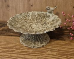 Schale mit Vogel Deko, shabby Chic Vintage