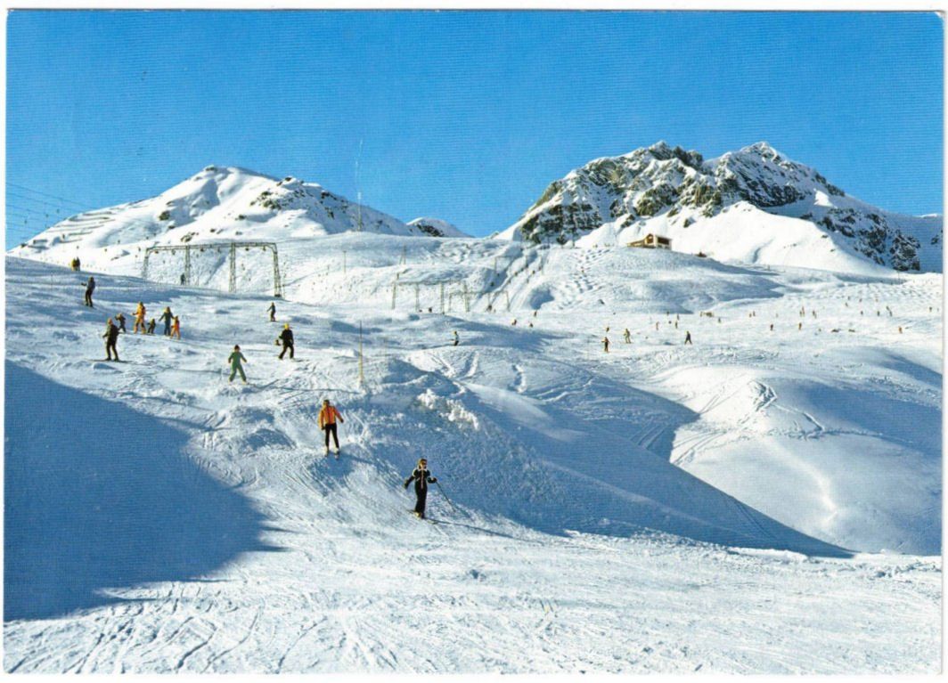 Cartoline postali: Scuol - Skilifte Motta Naluns – Usato da Binningen venduto da Mountainrider