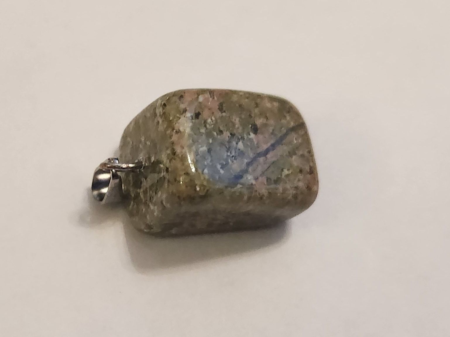 Ciondoli: Pendentif pierre naturelle Unakite – Nuovo (secondo la descrizione) da Territet venduto da Cenh 1