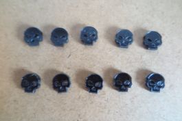 Warhammer - Tow - 10 Schädel - Wunden-Marker - Counter