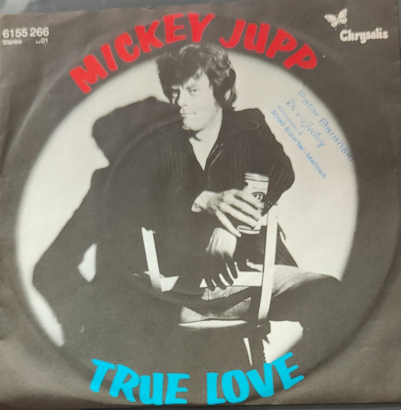 Schallplatten: Vinyl Single Mickey Jupp - True Love – Gebraucht aus Langenthal von Modo39