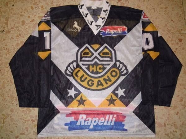 Trikots: MATCH WORN HC LUGANO # 10 HOWALD 1992/93 TRIKOT MAGLIA L – Neu (gemäss Beschreibung) aus Zürich von