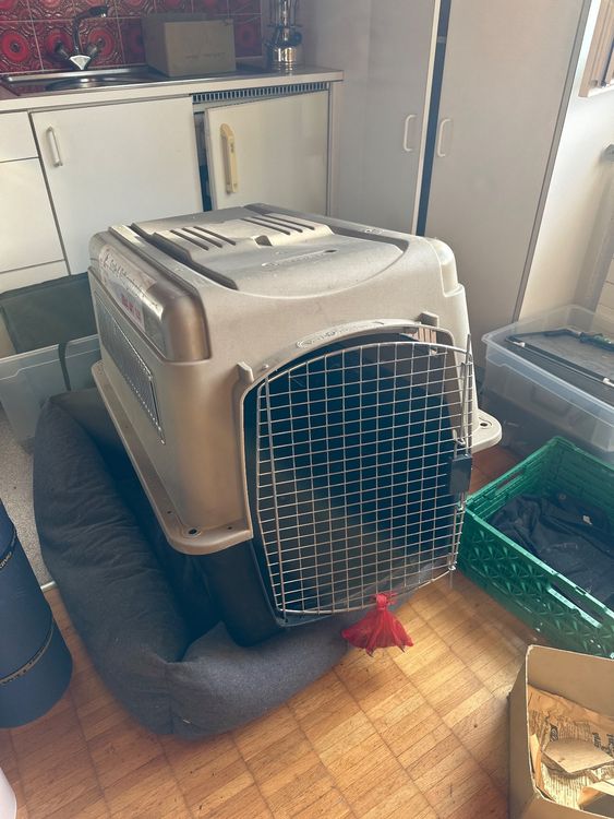 Trixie 39754 Vari Kennel VII - Trasportino Per Cani 102 Cm, USDA E IATA Approved, Colore Caffè/Beige - Foto 10