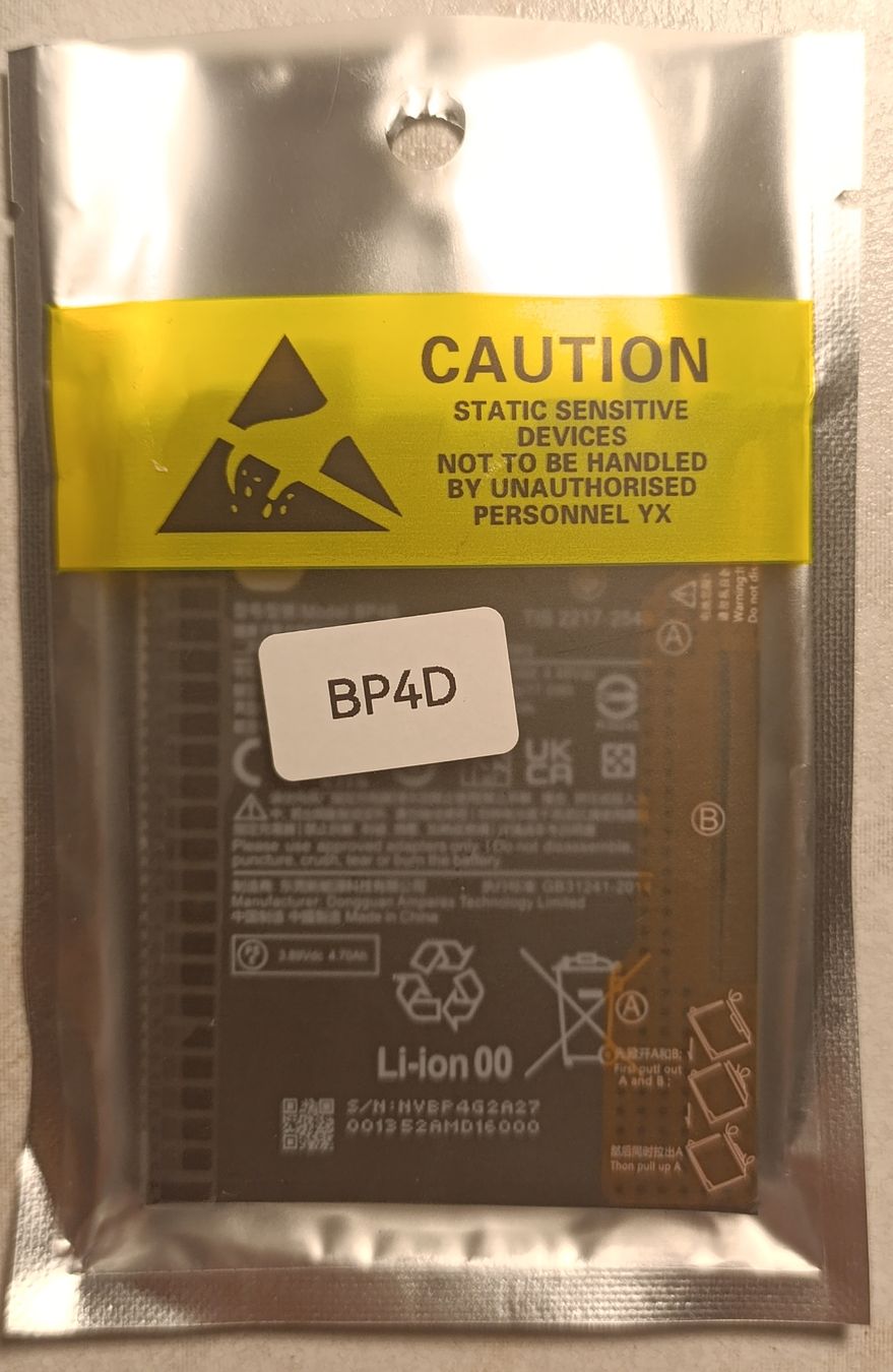 Xiaomi Batterie: Xiaomi BP4D Battery 4500mAh Li-ion Polymer – Nuovo (secondo la descrizione) da Weisslingen venduto da YuriiAG