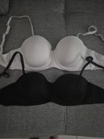 BH-Set 2 Stck. Schwarz Weiss Gröösse 75D 34D kaum getragen