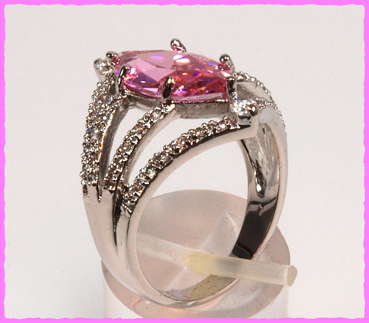 Anelli: Bezaubernder Ring mit Zirkonia – Nuovo e nell'imballaggio originale da Oberglatt ZH venduto da Diamond-Girl 2