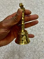 Brass Hindu Bell, handcrafted. Decorative & Collect.