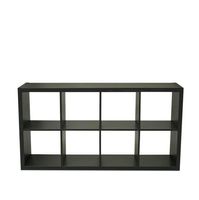 IKEA KALLAX Regal (4x2 Fächer) – Schwarzbraun, 77x147 cm