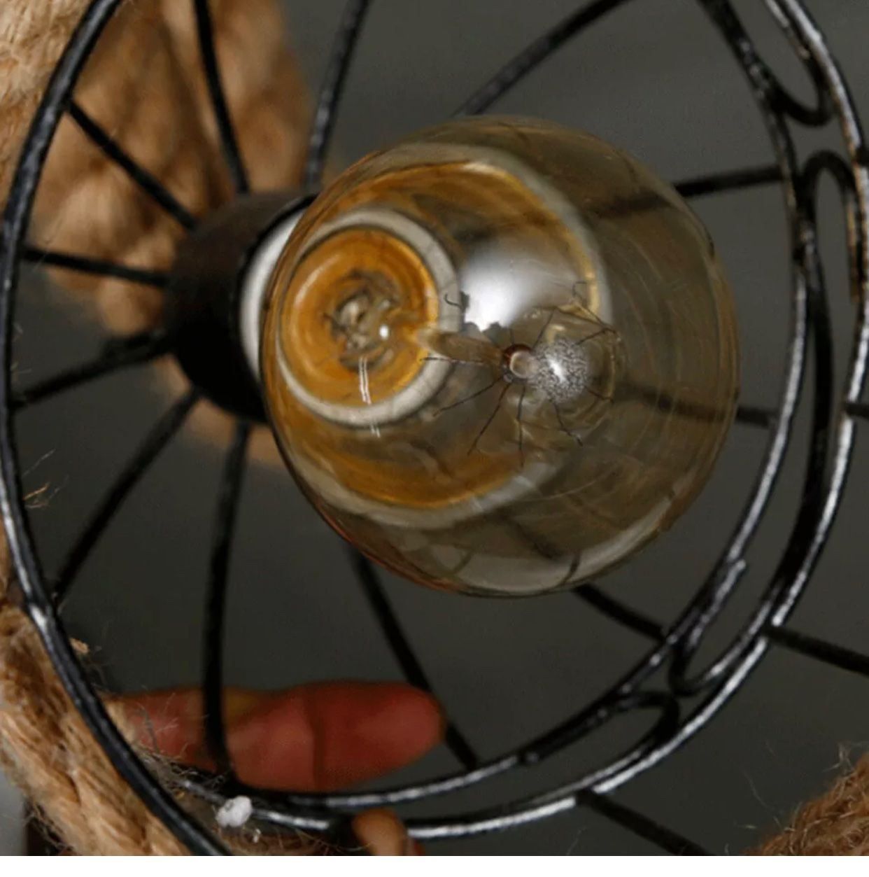 Lampade: Retro Deckenlampe Vintage Leuchte Pendel – Nuovo e nell'imballaggio originale da Amriswil venduto da JaJa-Express 7