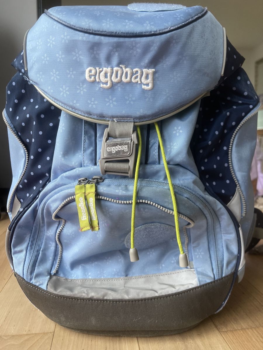 Borse & Zaini: Ergopack Schulranzen-Set Schulthek ergonomisch blau Mädchen – Usato da Oberwil-Lieli venduto da 2carin 6