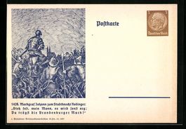 Prenzlau, 1. Briefmarkenwerbeschau 1937,