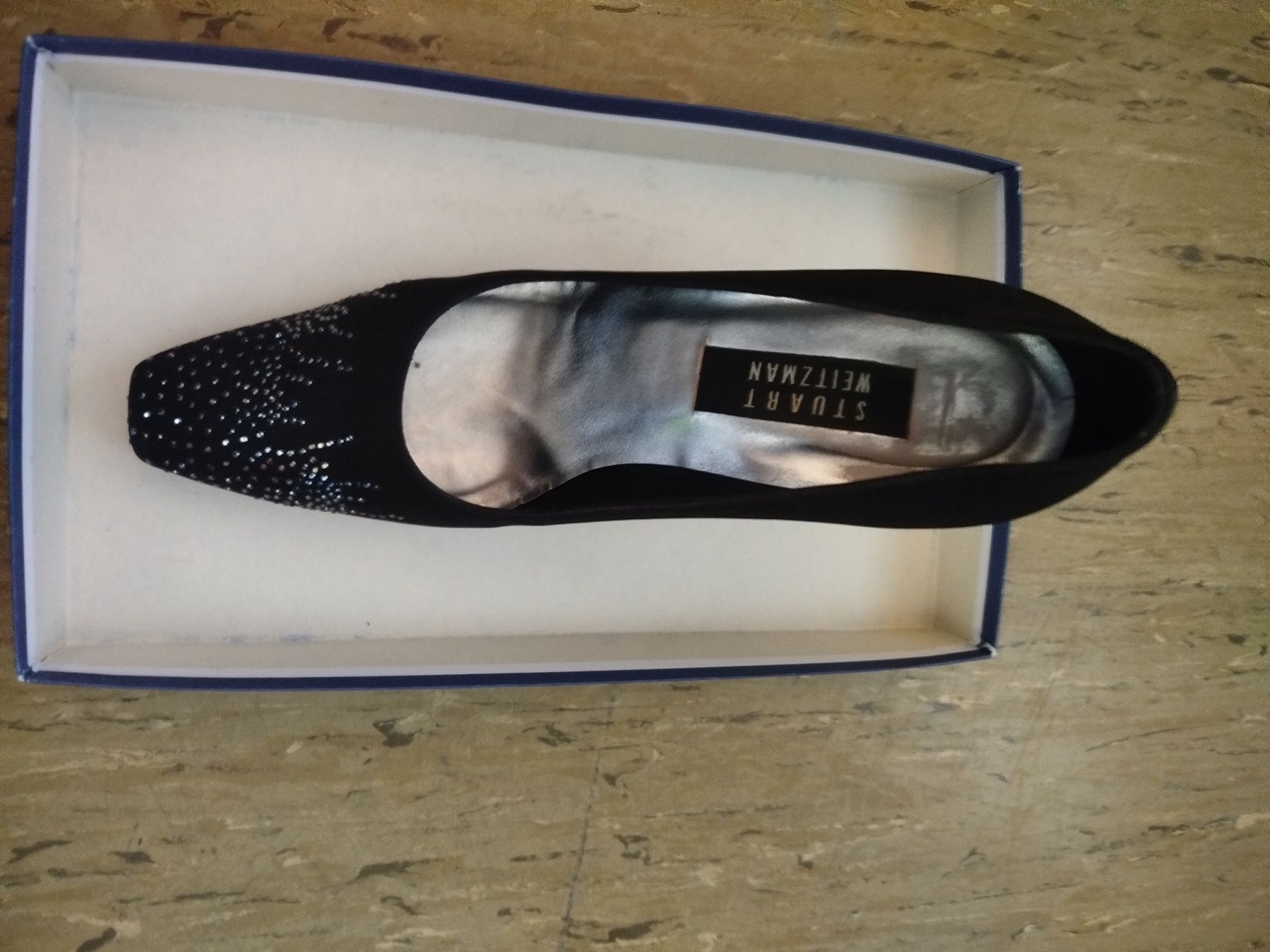 Stuart Weitzman Scarpe da donna: Stuart Weitzman Pumps 39 schwarz Strass – Usato da Zürich venduto da Victoria64 2