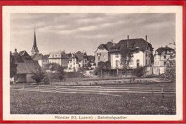 MÜNSTER BAHNHOFQUARTIER 1918