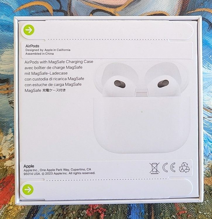 AirPods 3ème Génération - Neufs Ouverts, Blancs, Avec Annulation De Bruit, Garantie 2 Ans