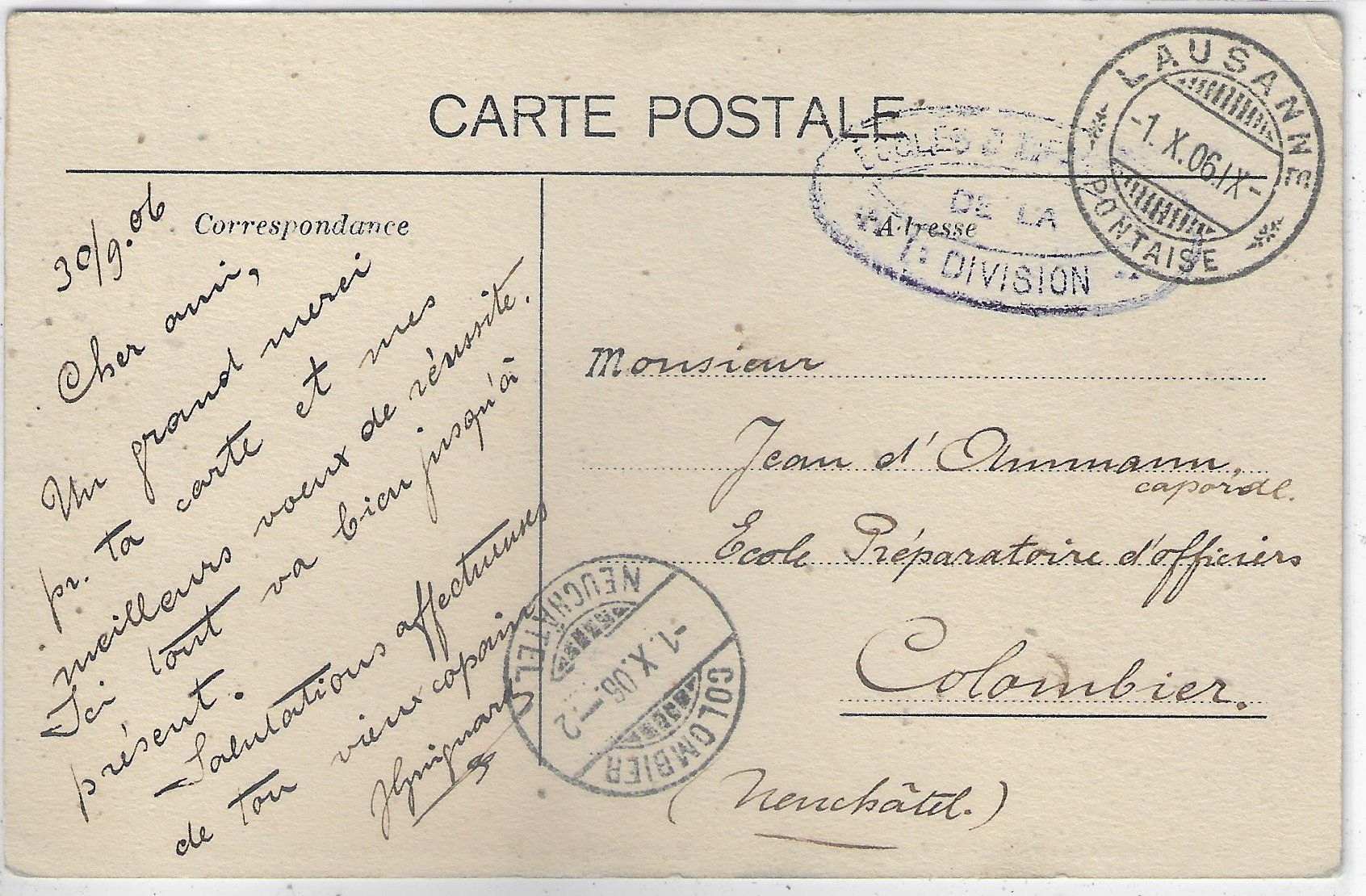 Cartoline postali: Lausanne - Pont Chauderon-Montbenon – Usato da Ettingen venduto da Kartenplanet 1