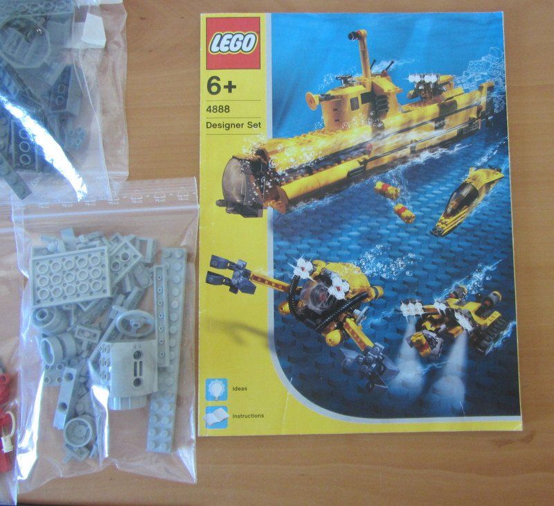 Lego Kit di costruzioni: LEGO Designer Sets 4888 " Ocean Odyssey " – Usato da Kreuzlingen venduto da Han-Solo-68 8