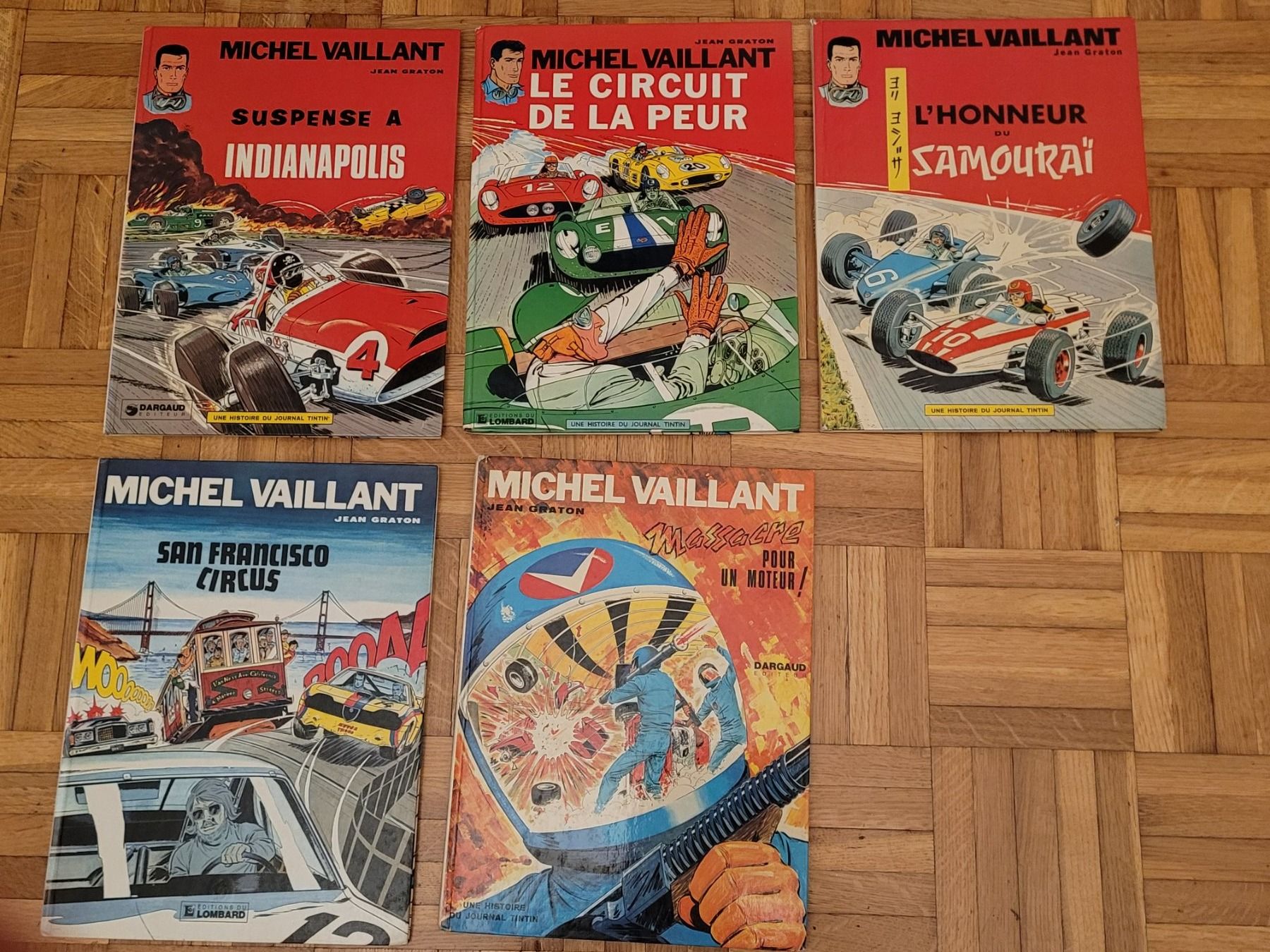 Comics: 5 x  BD MICHEL VAILLANT – Gebraucht aus La Tour-de-Peilz von estelle69 1