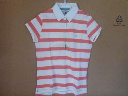 Damen Poloshirt Gant gestreift Grösse M neu