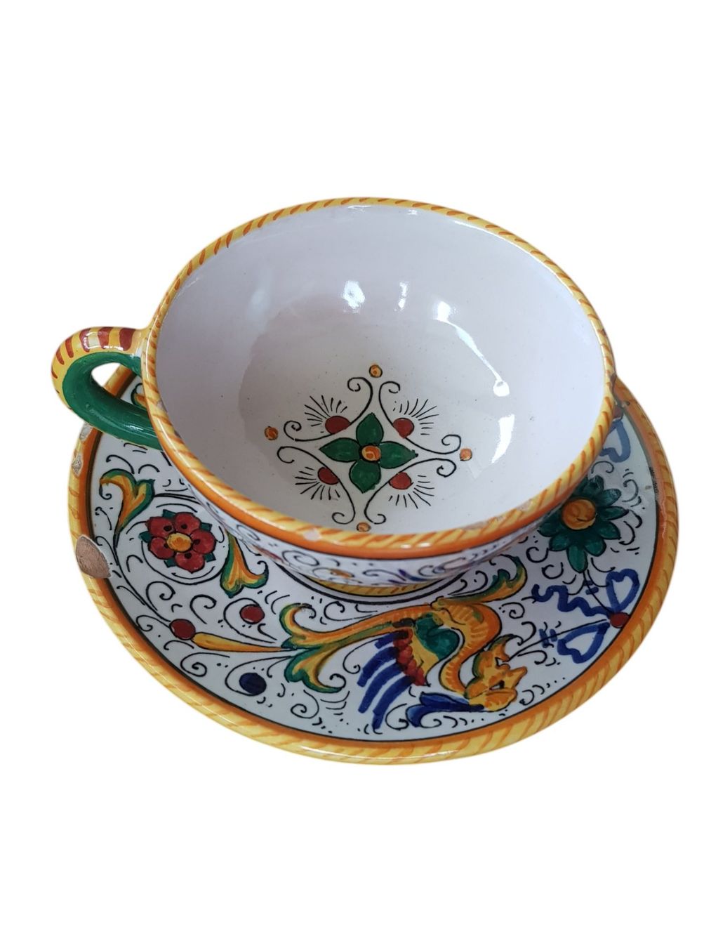 Tazze: Keramik Deruta Tasse antik – Usato da Mörschwil venduto da antiksalon 1