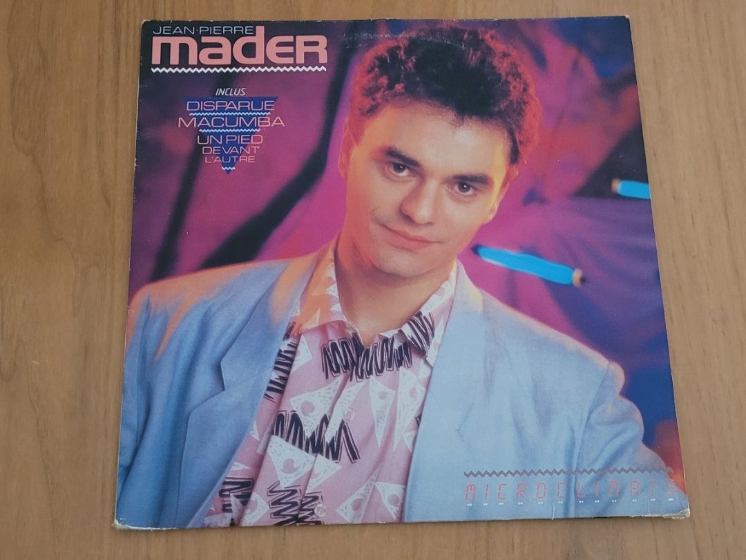Vinyles: LP  Jean-Pierre Mader – D'occasion à Martigny par MZ-67
