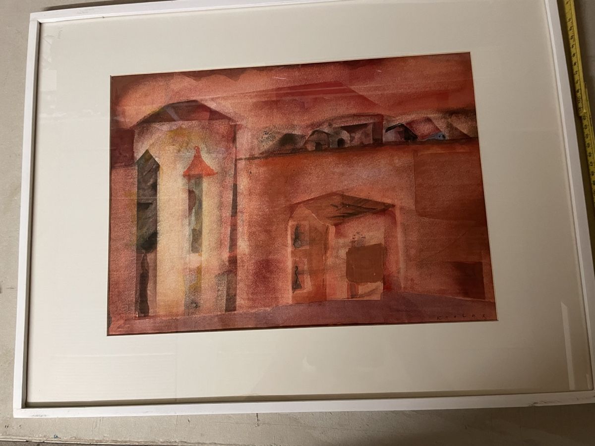 Gemälde: H. P. Kohler Aquarell – Gebraucht aus Hindelbank von chinok01