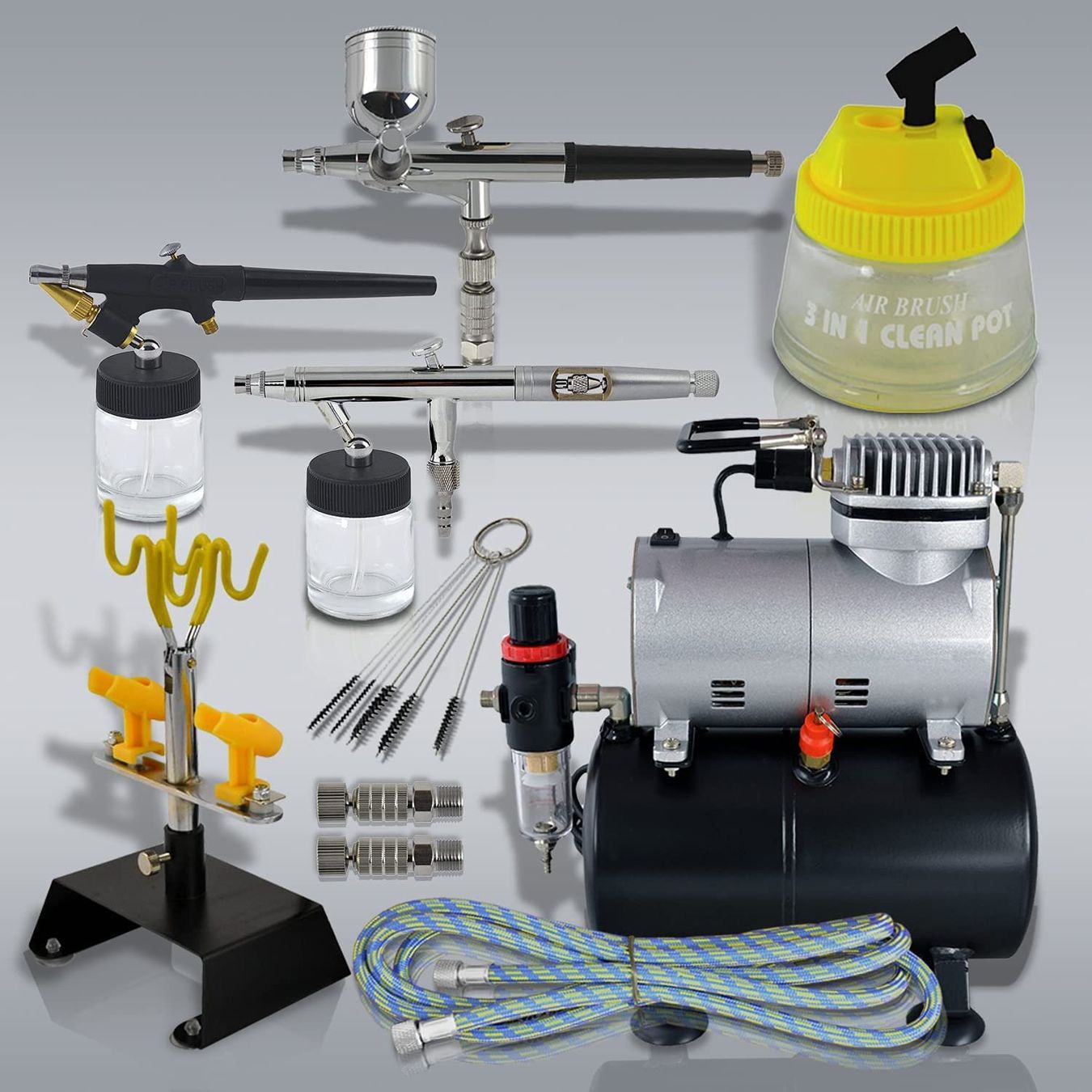 Compressori: Airbrush-Set Universal II Komplett-Set – Nuovo e nell'imballaggio originale da Malters venduto da chaufhuesli