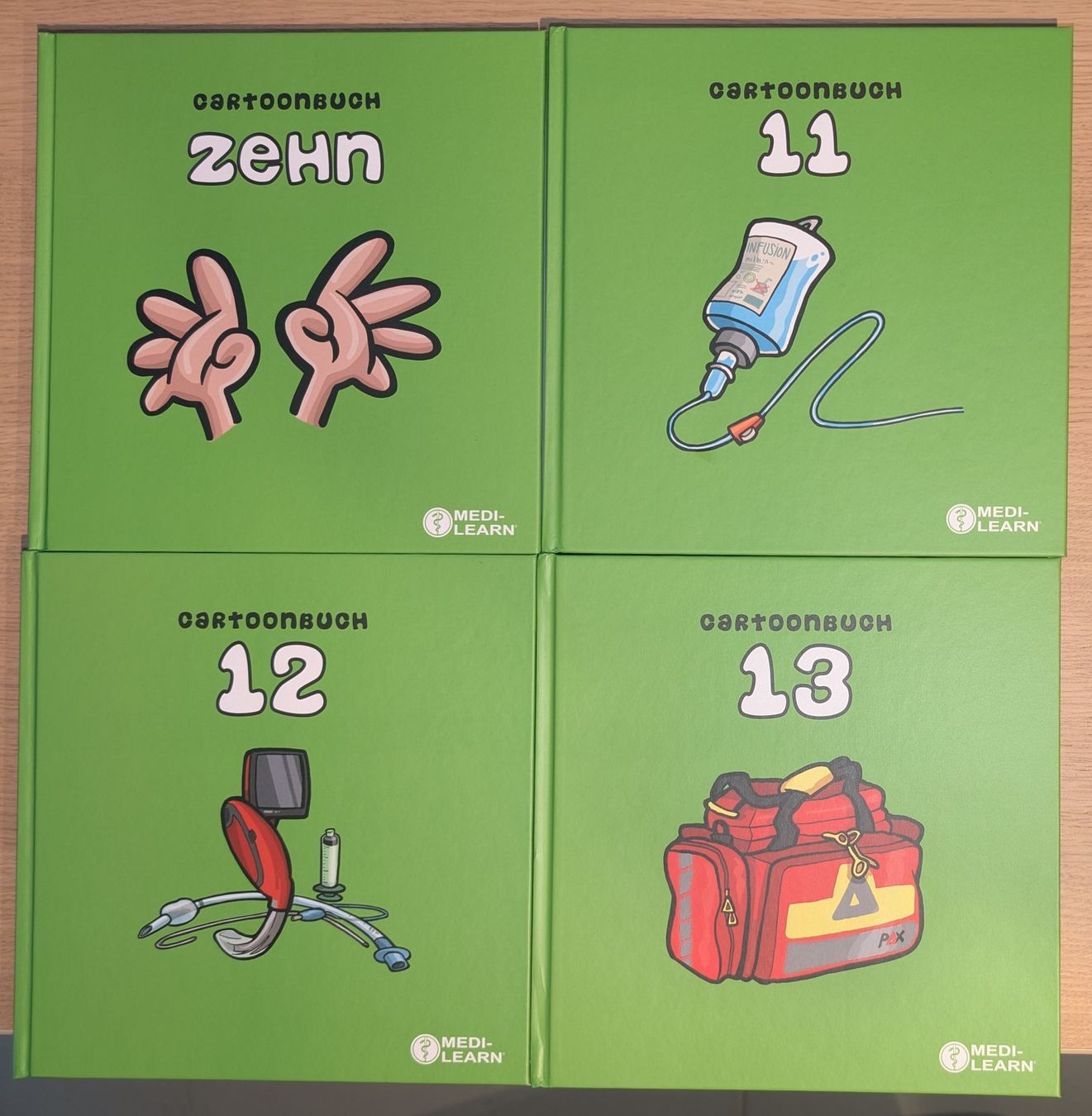 Libri: Cartoonbücher medilearn – Nuovo (secondo la descrizione) da Wiesendangen venduto da suguss13
