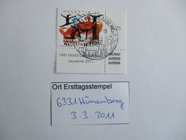 Voll Ort Ersttagsstempel 6331 Hünenberg