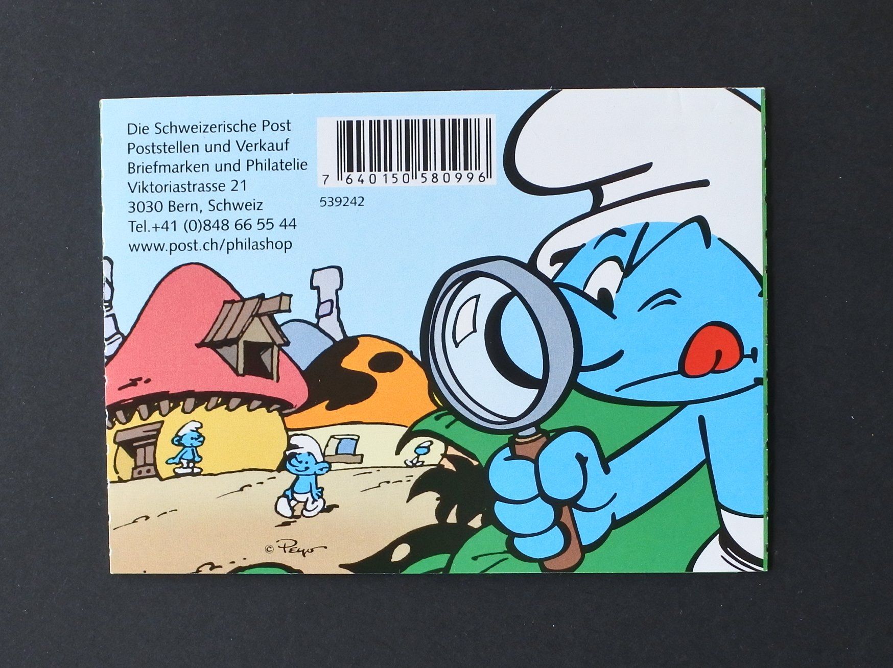 Tous les timbres: 2013 Die Schlümpfe Markenheftchen ** – Neuf (Voir description) à Lugano par fc2017 1