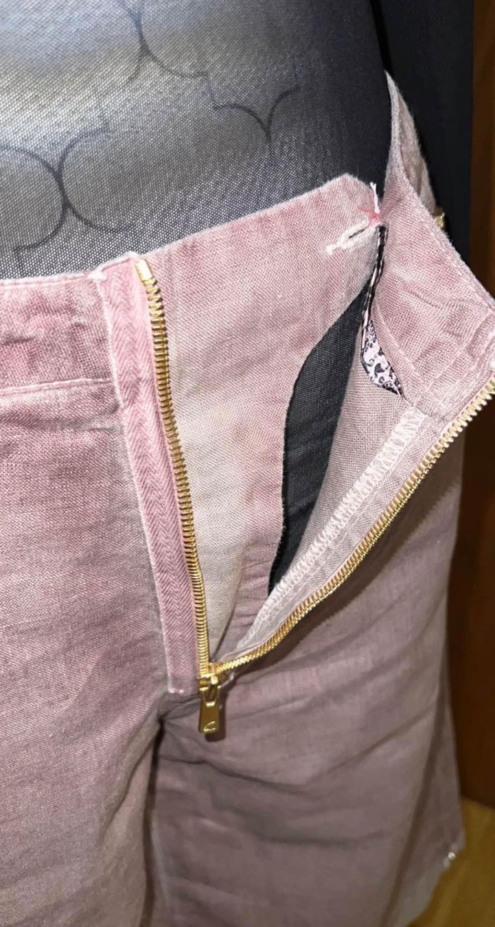 Pantaloni: Damen Leinen Kurze Hose Gr.27 – Nuovo e nell'imballaggio originale da Basel venduto da SimpleE 2