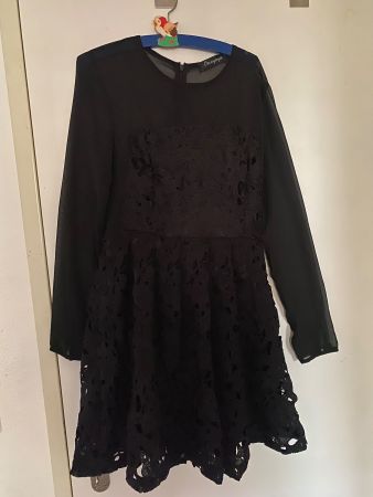 Onayaya Cocktailkleid schwarz Grösse S