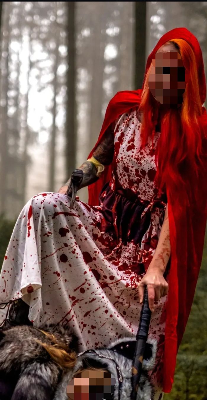 Costumi: Halloween Rotkäppchen-Kostüm – Nuovo (secondo la descrizione) da Biberist venduto da Belzebu 2