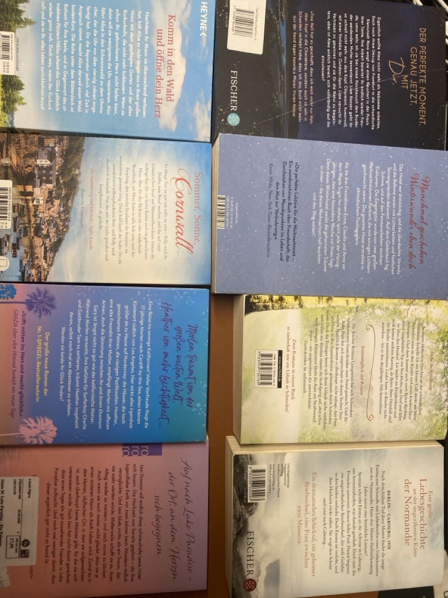Libri: 8 Liebesromane Liebe Taschenbücher  – Usato da Erlinsbach SO venduto da Silverstorm 1