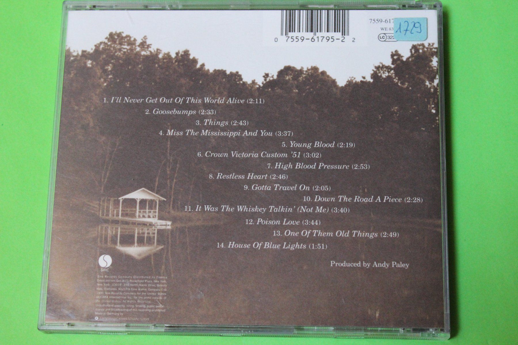 CD: JERRY LEE LEWIS - YOUNG BLOOD CD 1995 – Usato da Tübach venduto da JamesStone 2