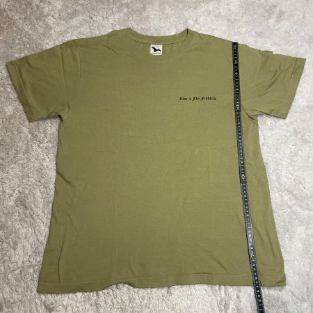 Live 4 Fly Fishing T-Shirt XL Oliv Forellen Print Angler