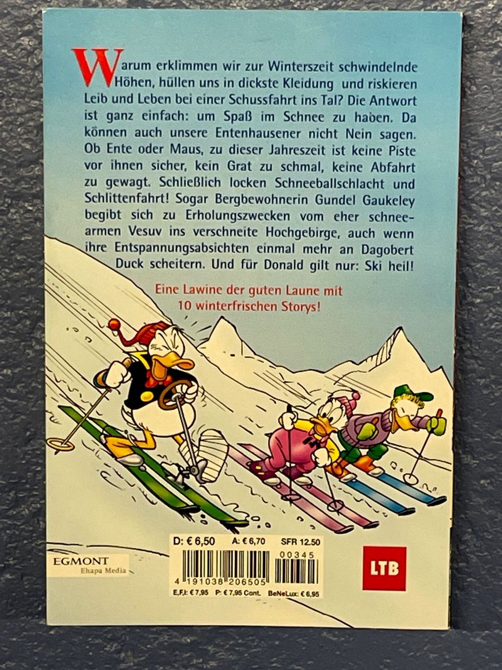 Fumetti: LTB No. 345 - Spass Im Schnee – Usato da Frasnacht venduto da GracyStore 2