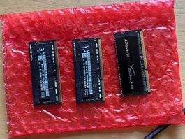 RAM-Sticks 16GB Set | 1x 8GB Kingston HyperX Impact 2x 4GB S
